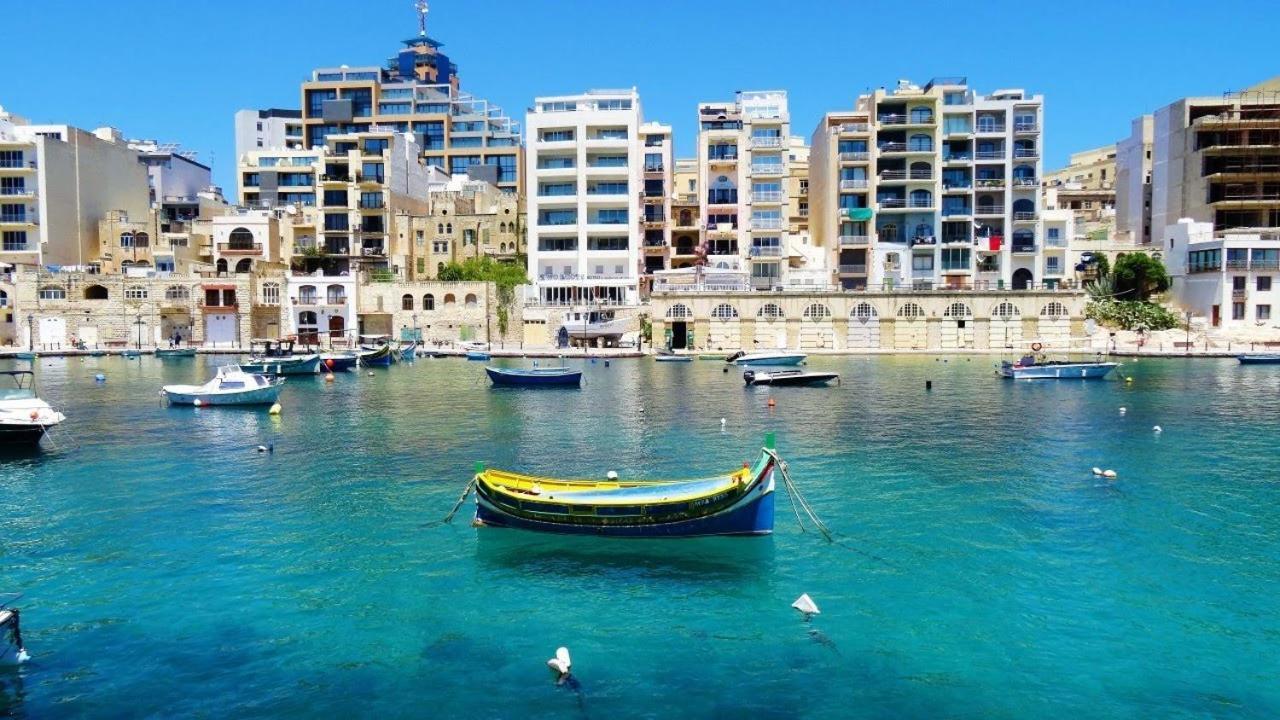 Modern 2Br Apartment In Central St Julian'S San Ġiljan Exterior foto
